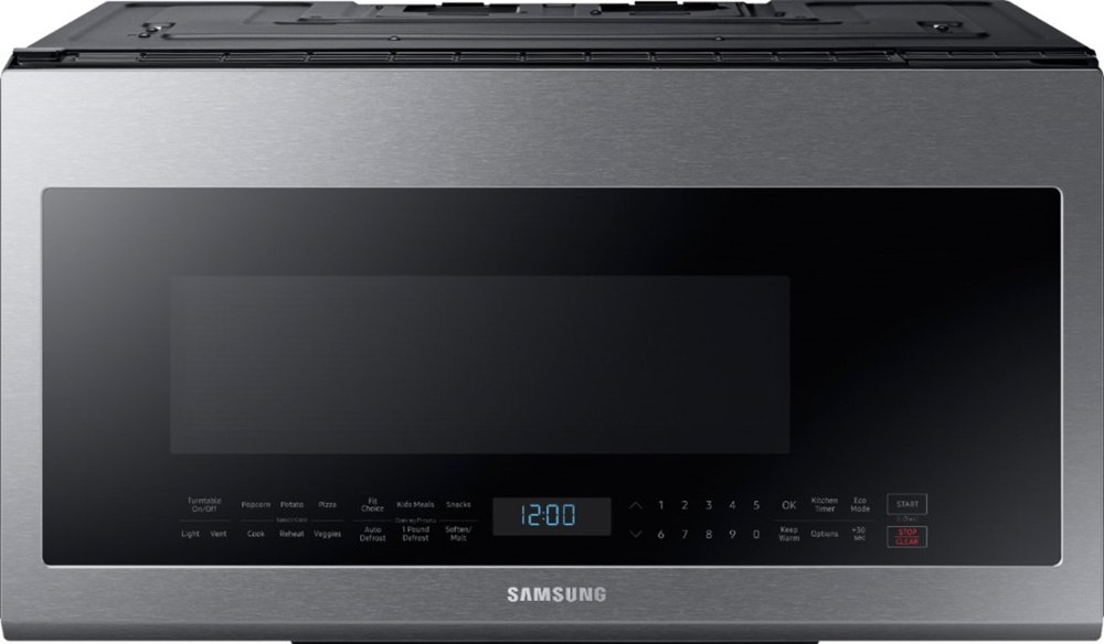 Samsung 2.1 Cu. Ft. Over-the-Range Microwave with Sensor Cook - Stainless steel - ME21M706BAS